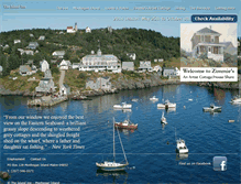 Tablet Screenshot of islandinnmonhegan.com